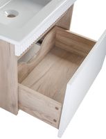 Товар: Тумба под раковину Runo Модена 65 00-00001425 подвесная Крафтовый дуб Белая - фото 3 Тумба под раковину Runo Модена 65 00-00001425 подвесная Крафтовый дуб Белая — фото 3, Тумбы под раковину