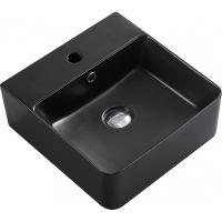 Раковина Esbano Circon 40 ESRNCIRC40MB Черная матовая — фото 1, Раковины накладные