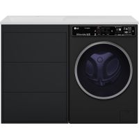 Тумба с раковиной Brevita Grafit 120 L УТ000012545 Графит матовый — фото 2, Мебель для ванной