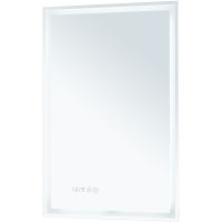 Товар: Зеркало Aquanet Оптима 50 288962 с подсветкой Белое матовое с сенсорным выключателем - фото 3 Зеркало Aquanet Оптима 50 288962 с подсветкой Белое матовое с сенсорным выключателем — фото 3, Мебель для ванной