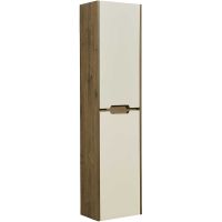 Шкаф пенал Aquaton Оливия 40 1A254603OLVG0 подвесной Бежевый Дуб велл — фото 1, Мебель для ванной