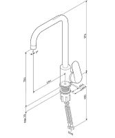Смеситель для кухни AM.PM Like F8006011 Хром — фото 16, Смесители для кухни