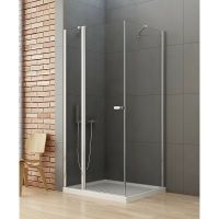 Душевой уголок New Trendy New Soleo Chrome 120х70 K-0658 профиль Хром стекло прозрачное — фото 2, Душевые уголки