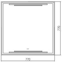 Товар: Зеркало Silver Mirrors Атриум 77 LED-00002640 с подсветкой с бесконтактным выключателем и диммером - фото 16 Зеркало Silver Mirrors Атриум 77 LED-00002640 с подсветкой с бесконтактным выключателем и диммером — фото 16, Зеркала в ванную комнату