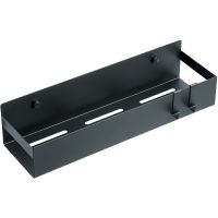 Металлическая полка Boheme Q 10965-B Черная матовая — фото 1, Полки для ванной и душа