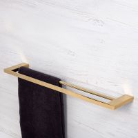 Товар: Полотенцедержатель WasserKRAFT Sauer K-7940 двойной Золото - фото 3 Полотенцедержатель WasserKRAFT Sauer K-7940 двойной Золото — фото 3, Полотенцедержатели