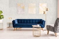 Обои Grandeco Elementum EE 1401 Винил на флизелине (0,53*10,05) Серый/Белый, Штукатурка — фото 3, Обои для стен