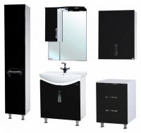 Товар: Тумба под раковину Bellezza Лагуна 65 4632110240043 Черная - фото 3 Тумба под раковину Bellezza Лагуна 65 4632110240043 Черная — фото 3, Тумбы под раковину