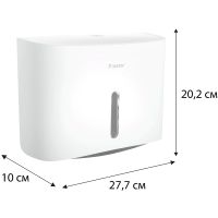 Товар: Диспенсер для бумажных полотенец Fixsen Hotel Белый арт-FX-31027D - фото 2 Диспенсер для бумажных полотенец Fixsen Hotel Белый арт-FX-31027D — фото 2, Диспенсеры бумажных полотенец