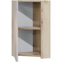 Товар: Зеркальный шкаф СанТа Сатурн 32 700380 угловой Дуб австрийский - фото 2 Зеркальный шкаф СанТа Сатурн 32 700380 угловой Дуб австрийский — фото 2, Зеркальные шкафы в ванную