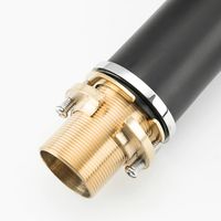 Смеситель на борт ванны Gappo G03-6 G1103-6 Черный матовый Хром — фото 7, Смесители на борт ванны