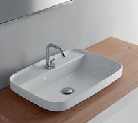 Товар: Раковина Kerasan Tribeca 60 514201*1 Белая - фото 3 Раковина Kerasan Tribeca 60 514201*1 Белая — фото 3, Раковины