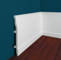 Плинтус Перфект P63 2000x150x22 мм — фото 2, Плинтуса напольные