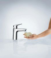 Смеситель для раковины Hansgrohe Logis 71071000 Хром — фото 2, Смесители для раковины