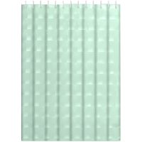 Штора для ванны Haiba 180х200 HB75101-12 Зеленая 3D — фото 1, Шторы для ванной