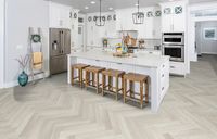 Виниловый ламинат Firmfit Herringbone CW-3291 Дуб Белый Браш 615х123х5 мм — фото 2, Виниловый ламинат