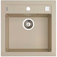 Кухонная мойка Alveus Granital+ Formic 20 Pebble G02M 520x510x200 1103763 Галька — фото 1, Кухонные мойки