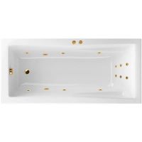 Акриловая ванна Excellent Palace 170x75 WAEX.PAL17.LINE.GL с гидромассажем — фото 1, Ванны