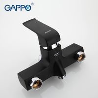 Смеситель для ванны Gappo G50 G2250 универсальный Черный матовый — фото 11, Смесители