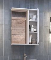 Зеркало со шкафом Vigo Callao 50 R z.CAL.50.R Белое — фото 3, Зеркальные шкафы в ванную