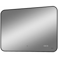 Товар: Зеркало Reflection Black View 1000х700 RF4004BV с подсветкой Черное с бесконтактным выключателем, диммером и часами - фото 2 Зеркало Reflection Black View 1000х700 RF4004BV с подсветкой Черное с бесконтактным выключателем, диммером и часами — фото 2, Мебель для ванной