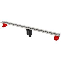 Душевой лоток Berges Super Slim 1000 091055 с решеткой Хром глянец — фото 1, Душевые лотки