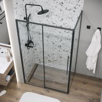 Товар: Душевая стенка Grossman Galaxy 80 200.K33.01.80.21.00 профиль Черный матовый стекло прозрачное - фото 8 Душевая стенка Grossman Galaxy 80 200.K33.01.80.21.00 профиль Черный матовый стекло прозрачное — фото 8, Боковые стенки