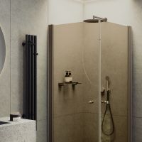 Товар: Душевой уголок Maybah Glass MGY-1302-2 900x900x1980 на монопетлях Бронза стекло бронзовое - фото 2 Душевой уголок Maybah Glass MGY-1302-2 900x900x1980 на монопетлях Бронза стекло бронзовое — фото 2, Душевые уголки