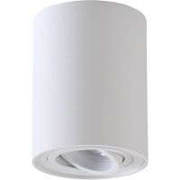 Потолочный светильник Crystal Lux CLT 410C1 WH Белый — фото 1, Накладные светильники