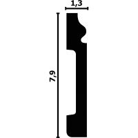 Плинтус Перфект P29 2000x79x13 мм — фото 3, Плинтуса напольные