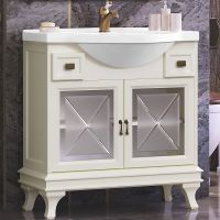 Тумба под раковину Opadiris Борджи 85 00-00006742 Слоновая кость — фото 1, Мебель для ванной