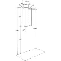 Подвесной шкаф Aquaton Оливия 35 R 1A254703OLVGR Бежевый Дуб велл — фото 3, Шкафы для ванной