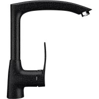 Смеситель для кухни Ulgran Classic U-005-308 Черный — фото 1, Смесители