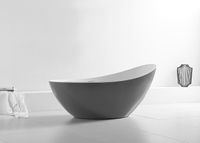 Акриловая ванна Abber AB9233G 184х79 без гидромассажа — фото 4, Ванны