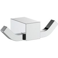 Двойной крючок Schein Rembrandt 061-2CH Хром — фото 1, Крючки для полотенец