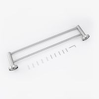 Полотенцедержатель Frap F301 F30109 двойной Сатин — фото 4, Полотенцедержатели