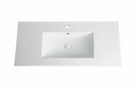 Товар: Тумба с раковиной Orange Line 100 Li-100Tuw+Ra подвесная Белая матовая - фото 9 Тумба с раковиной Orange Line 100 Li-100Tuw+Ra подвесная Белая матовая — фото 9, Мебель для ванной