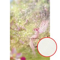 Фреска детская Ortograf Детские 17000 Фактура флок FLK Флизелин (1,8*2,7) Зеленый/Розовый, Люди/Цветы — фото 1, Фрески