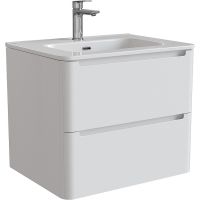 Тумба под раковину Iddis Edifice 60 EDI60W0i95 подвесная Белая — фото 1, Мебель для ванной