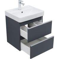 Товар: Тумба под раковину Aquanet Вега 50 329588 подвесная Маренго - фото 8 Тумба под раковину Aquanet Вега 50 329588 подвесная Маренго — фото 8, Тумбы под раковину