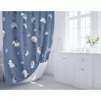 Товар: Шторка для ванны Fixsen Design Crosus FX-2513 180х200 Синий с цветами - фото 2 Шторка для ванны Fixsen Design Crosus FX-2513 180х200 Синий с цветами — фото 2, Аксессуары для туалета