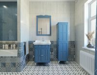 Товар: Тумба под раковину Caprigo Borgo 60 33410-B136 Синяя матовая - фото 4 Тумба под раковину Caprigo Borgo 60 33410-B136 Синяя матовая — фото 4, Мебель для ванной