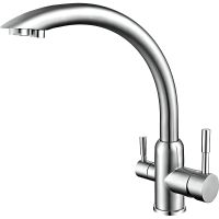 Товар: Смеситель для кухни Frap H899 F43899 Сатин - фото 3 Смеситель для кухни Frap H899 F43899 Сатин — фото 3, Смесители