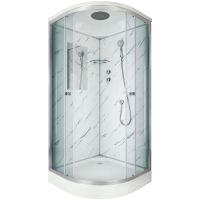 Душевая кабина Niagara Luxe 100x100 NG-7702M без гидромассажа — фото 1, Душевые кабины