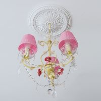 Розетка потолочная Европласт 1.56.037 330x34x330 мм — фото 2, Колонны