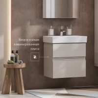 Товар: Тумба под раковину Roca Oleta 50 A857638515 подвесная Капучино - фото 6 Тумба под раковину Roca Oleta 50 A857638515 подвесная Капучино — фото 6, Мебель для ванной