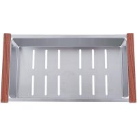 Коландер ZorG RX C 12-44 Нержавеющая сталь — фото 1, Аксессуары для кухни