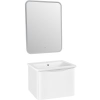 Тумба под раковину Runo Тоскана 60 00-00001412 Белая — фото 3, Тумбы под раковину