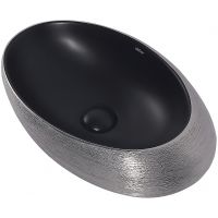 Товар: Раковина-чаша Abber Bequem 49 AC2107BS Черный матовый Серебро - фото 3 Раковина-чаша Abber Bequem 49 AC2107BS Черный матовый Серебро — фото 3, Раковины