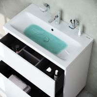 Товар: Тумба под раковину AM.PM Gem 75 M90FSX07522WG32 Белая - фото 3 Тумба под раковину AM.PM Gem 75 M90FSX07522WG32 Белая — фото 3, Тумбы под раковину